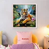(Counted/Stamped)Tiger-11CT Cross Stitch 40*40cm/15.75*15.75in