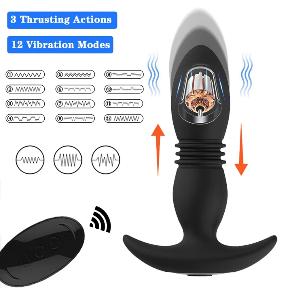 Vibrator Butt Plug