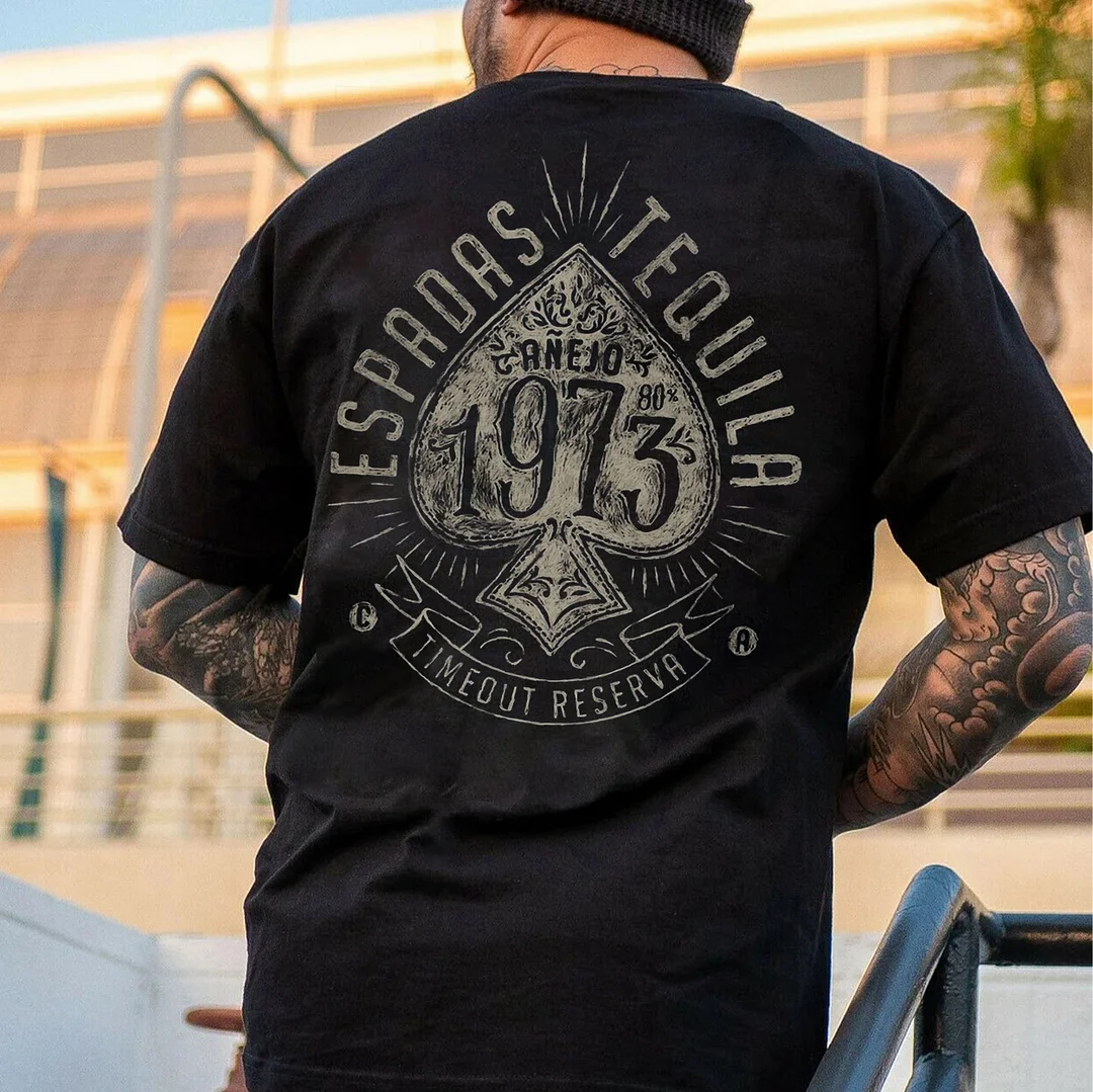 ESPADAS TEQULLA Spade Print Men's T-shirt