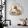 Acryl Jesus Osterei - 5d DIY Handwerk Ornament
