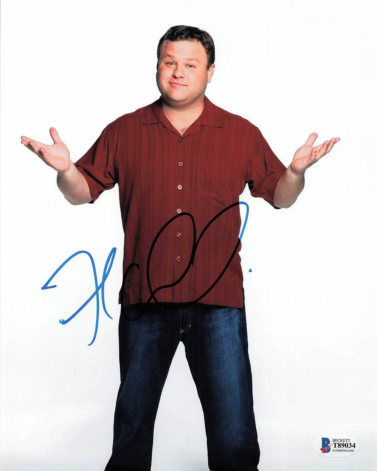 Frank Caliendo signed 8x10 Photo Poster painting BAS Beckett Autographed