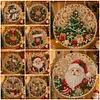Christmas DIY Diamond Painting Acrylic Special Shape Pendant Hanging Kit