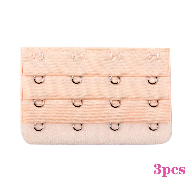 Intbuyer 3PCS Bra Extension Lingerie Strap Extender Replacement With 2 Hooks Lengthened Bra Extenders Women Intimates Ladies Lingerie