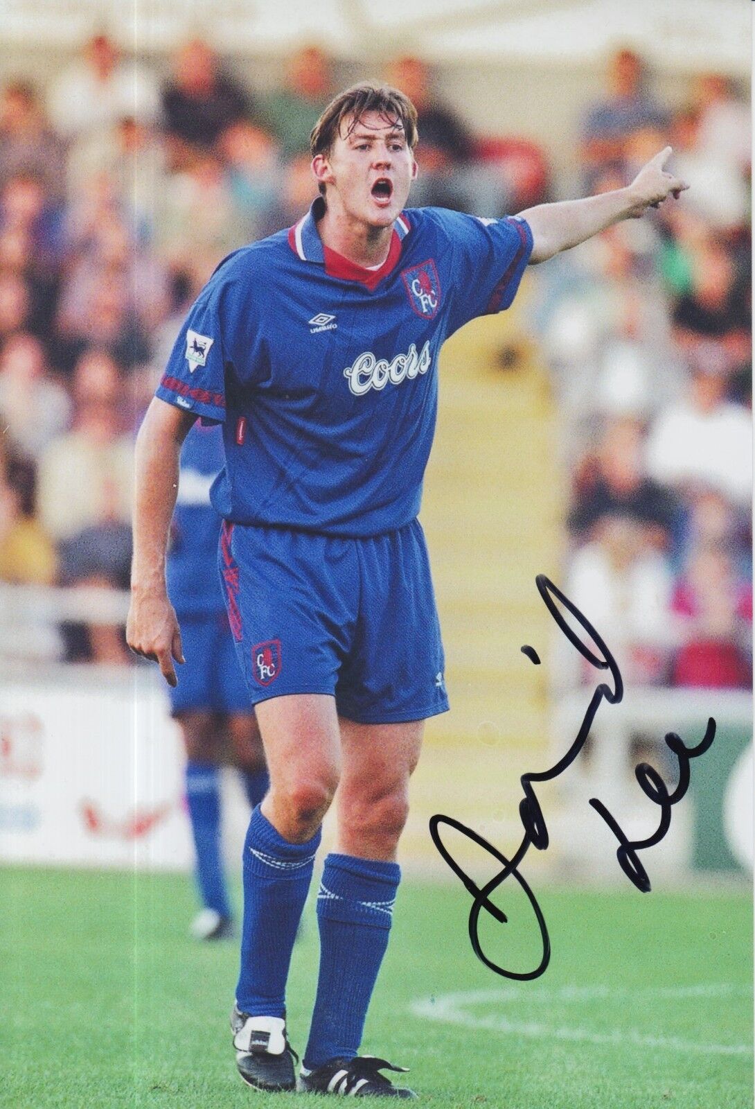 David Lee Hand Signed Chelsea 12x8 Photo Poster painting 1.