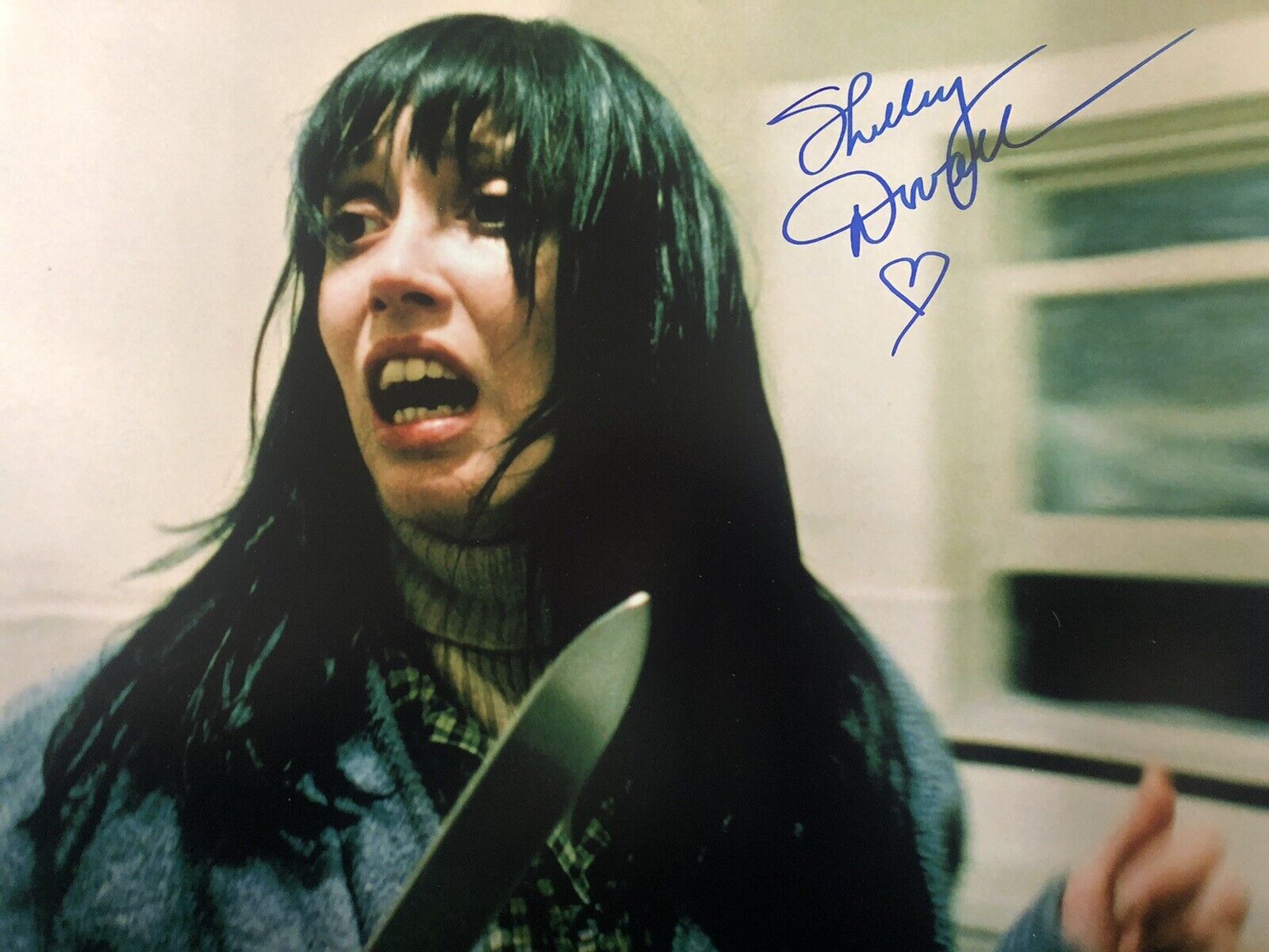 Shelley Duvall Signed The Shining 11x14 Photo Poster painting AFTAL