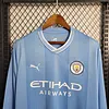 2023/2024 Long Sleeve Manchester City Home Football Shirt 1:1 Thai Quality