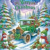 Diamond Painting-DIY Crystal Rhinestone Christmas Car