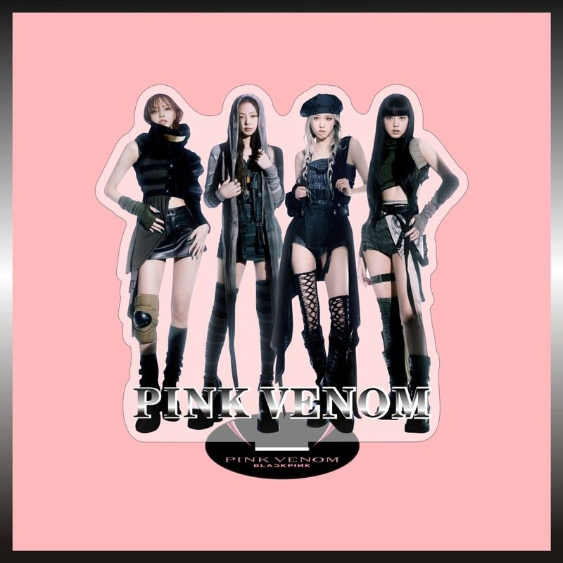 BLACKPINK PINK VENOM Album Photo Stand