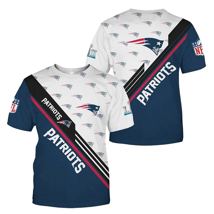 New England Patriots All Over Print T-Shirt