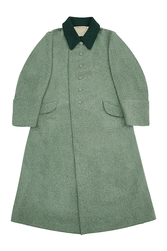   Wehrmacht German EM Fieldgrey Wool Single Breasted Greatcoat German-Uniform