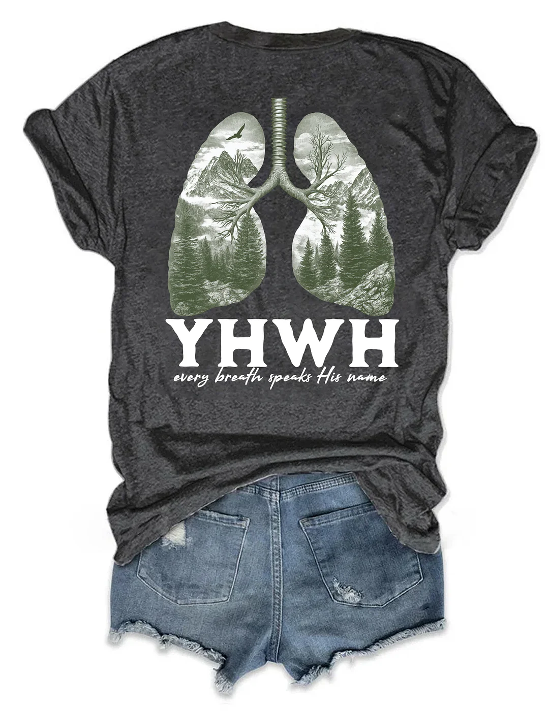 Yhwh Lungs Christian T-shirt