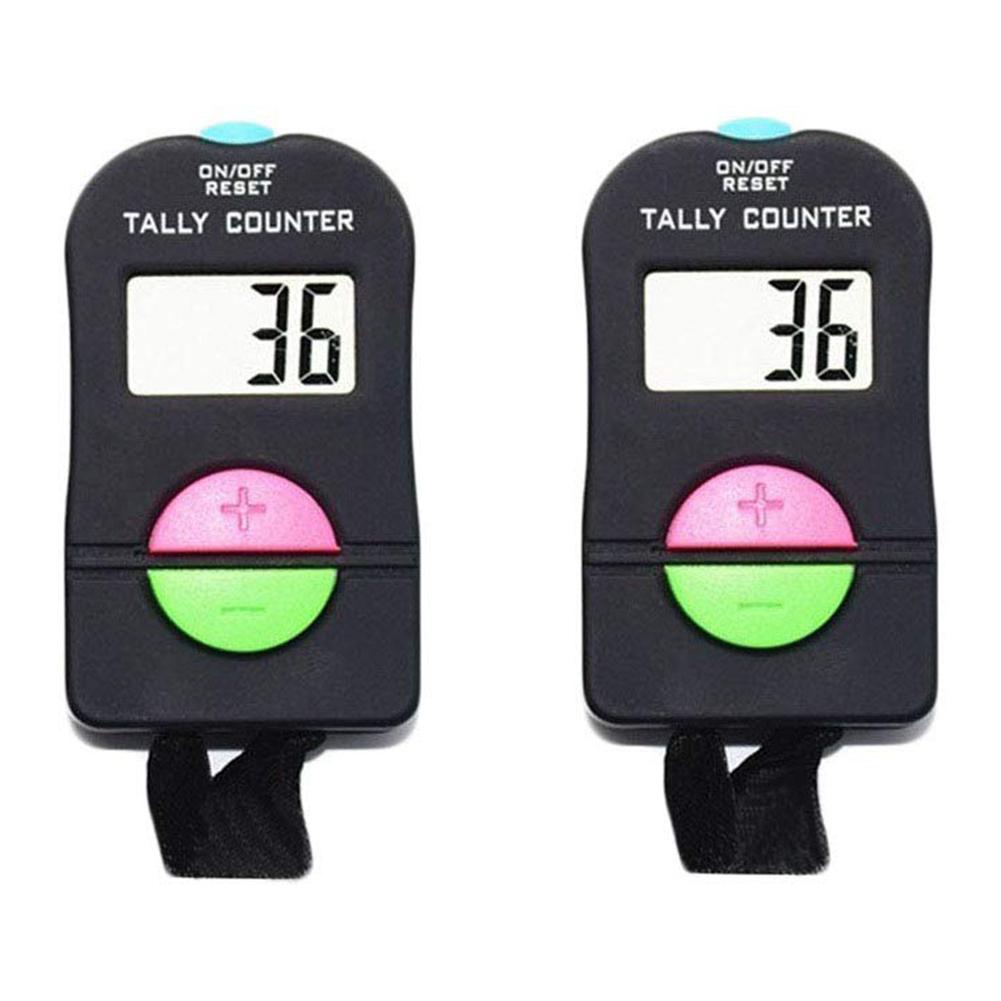 

2pcs ABS Mini Digital Electronic Add Subtract Calculator for Golf Sports, 501 Original