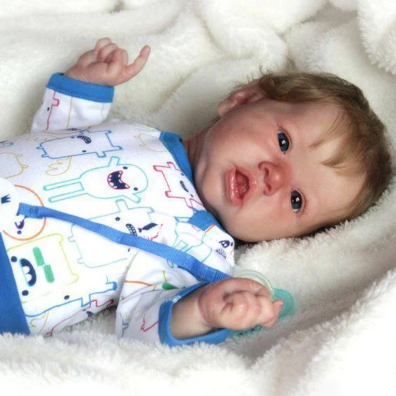  20" Reborn Baby Mädchen Raegan , Realistische Lebensechte Handgemachte Puppe Geschenk - RSDP-Rebornbabypuppen-Rebornbabypuppen.de®