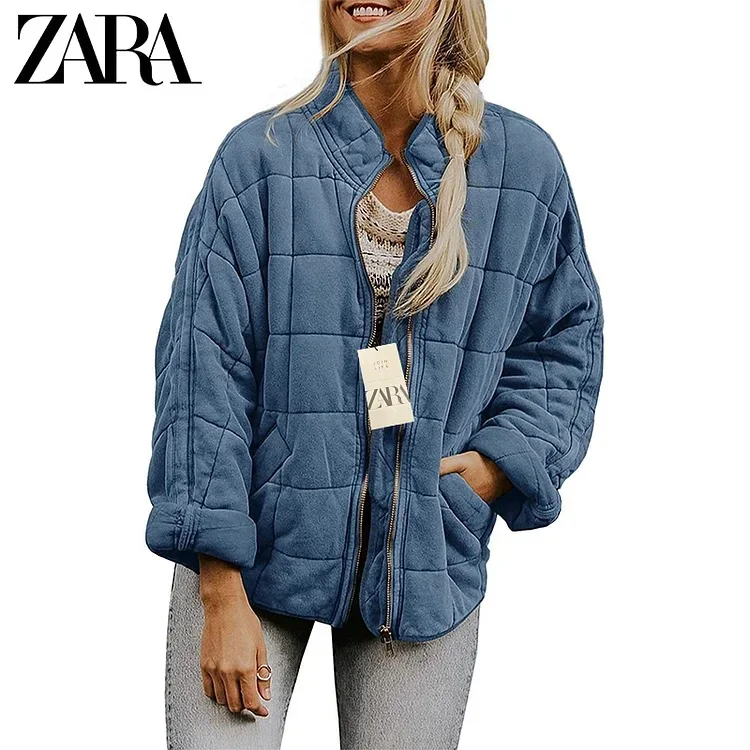 Nová široká svrchní bunda ZARA s dlouhým rukávem