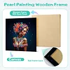 (Pre-Framed)Beauty-Special Shape Diamond Painting Kit(29x29cm)