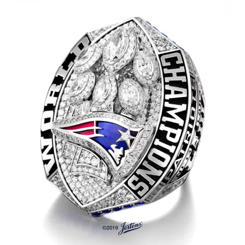 2001/2002/2004/2014/2016/2018 New England Patriots Rings Set