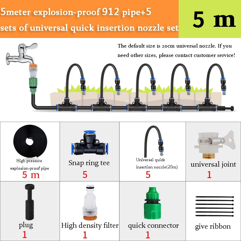 40% off universal angle adjustable atomizing nozzle equipment (full set)