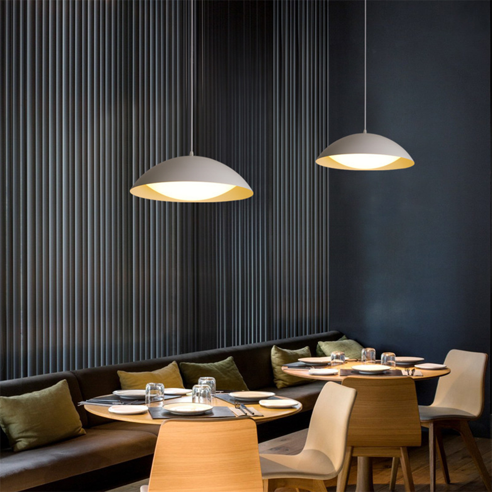 Modern Minimalist Metal Dining Room Pendant Light
