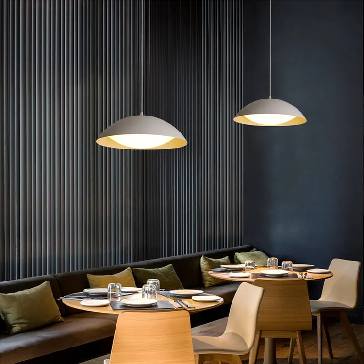 Modern Minimalist Metal Dining Room Pendant Light