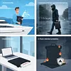 IPX8 hard-core laptop waterproof protective bag (up to 15.6 inches) document bag moisture-proof belt flame retardant