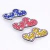 3pcs DIY Diamond Painting Hair Clip Rhinestone Love Heart Hairpin Headdress Kit