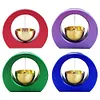 Metal Bell Car Ornament Bell Decorative Wind Bell Doorbell Chime for Home Office