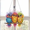 Diamond Painting Acrylic Birds Diamond Painting Art Pendants for Adults