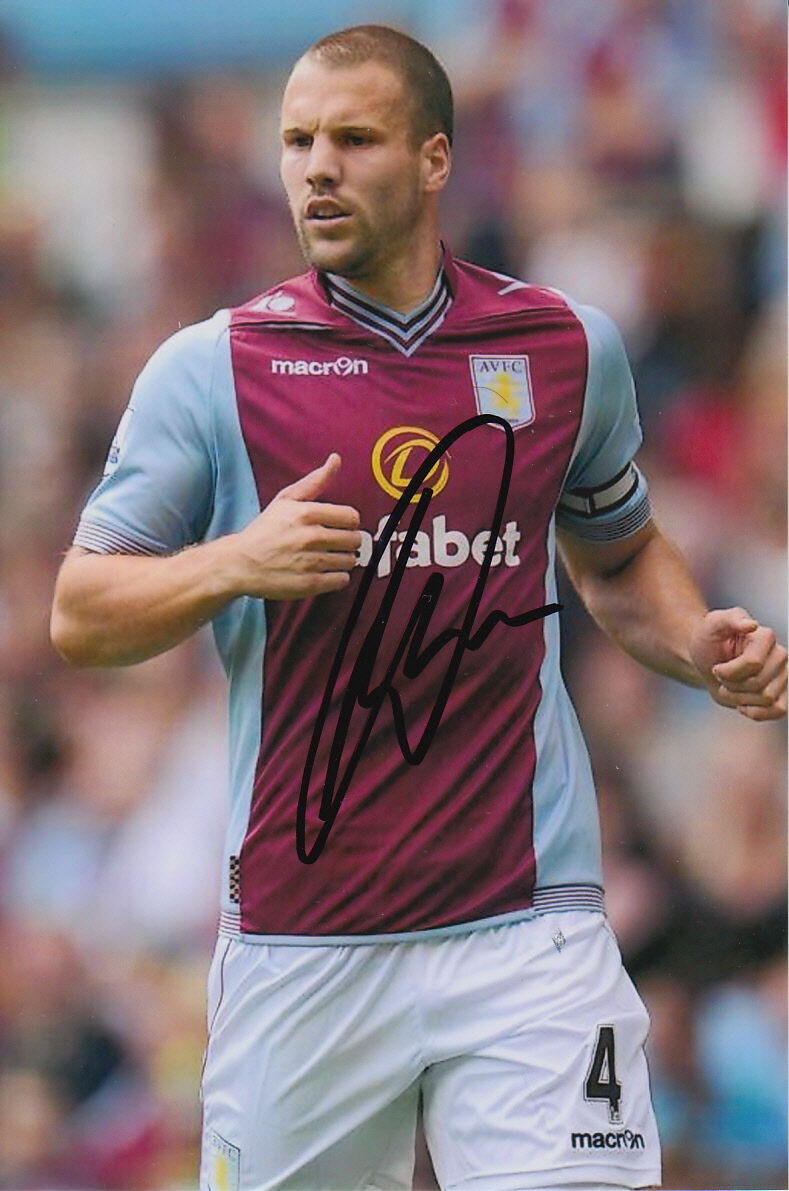 ASTON VILLA HAND SIGNED RON VLAAR 6X4 Photo Poster painting 1.