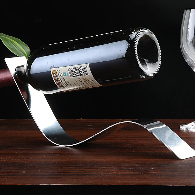 Athvotar Style Wine Cabinet Red Wine Rack Furnishings European Wine Shelf Bar KTV Iron Red Wine Display Rack