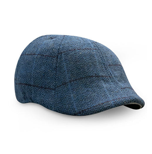 Hatsfashion-The Bourbon   Cap - Royal Rye Plaid
