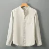 Men's Cotton and Linen Casual Shirts