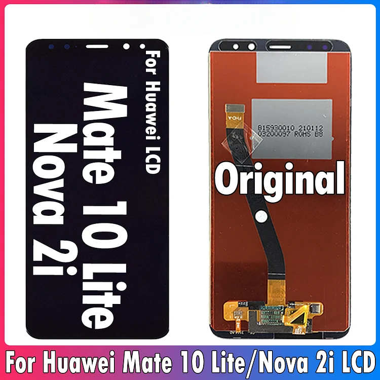 5.9" Original For Huawei Mate 10 Lite RNE-L01 L02 L03 L21 LCD Display Touch Screen Digitizer Assembly Nova 2i With Frame Replace