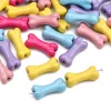 Colorful Bone Shape Alloy Beads DIY Jewelry