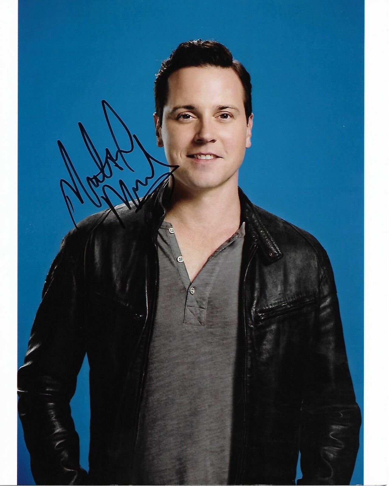 MICHAEL MOSLEY SIRENS AUTOGRAPHED Photo Poster painting SIGNED 8X10 #3 JOHNNY