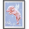 (5 Sizes) Pig-Full Square Diamond Painting