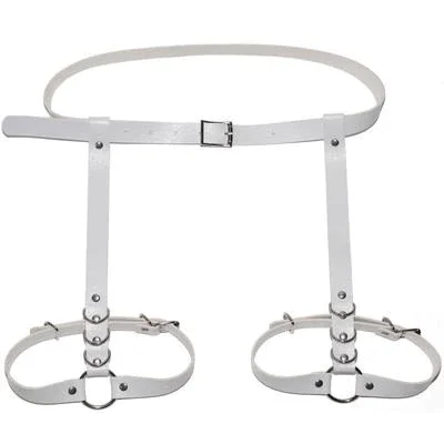 Billionm Gothic Thigh Leather Harness Garter Belts Women Sexy Lingerie Leg Punk Stockings Straps Harajuku Adjustable Erotic Bdsm Bondage