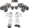 AMK Aluminum Alloy UTB18 Front Rear Portal Axle Housing for Axial RC Crawler 1/18 UTB18 Capra Unlimited Trail Buggy RTR AXI01002T1 Update Parts