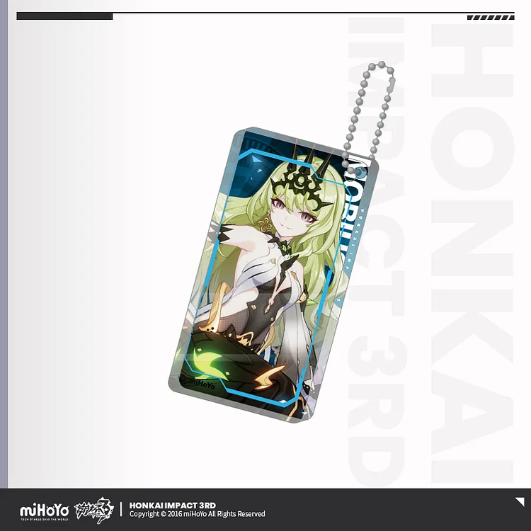 Honkai 3d Keychains [Original Honkai Official Merchandise]