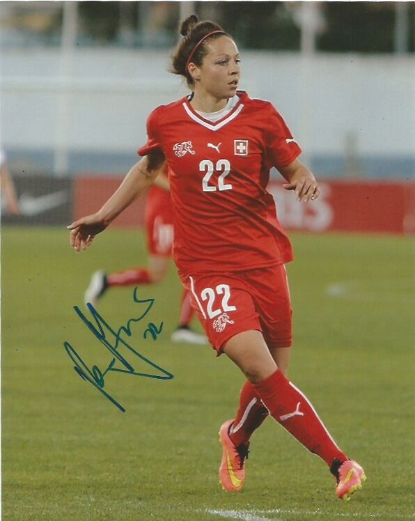 Switzerland Swiss Vanessa Bernauer Autographed Signed 8x10 Photo Poster painting COA