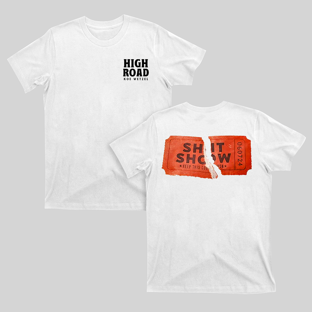 High Road Koe Wetzel Printed Women's Oversized T-shirt