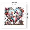 (Multi-Style) Love Shell Beach Colorful Town Cat Dog-11CT Stamped Cross Stitch 40*40/50*50cm