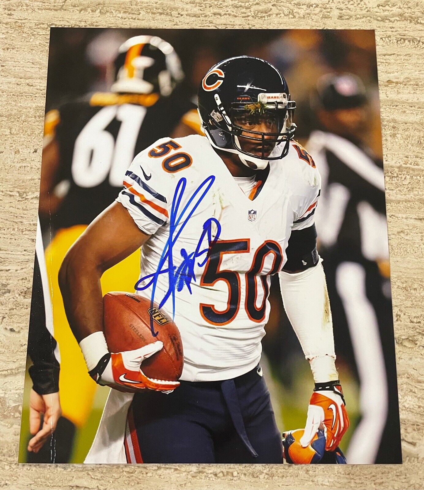 James Anderson Chicago Bears Autographed Signed 8X10 Photo Poster painting W/COA