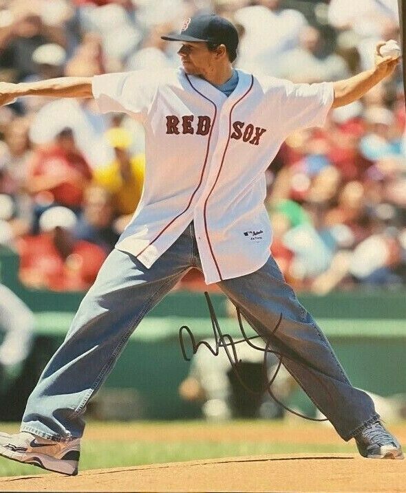 Mark Wahlberg signed autographed 8x10 Photo Poster painting Boston Red Sox