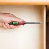2 in 1 Home Circuit Tester Screwdriver with LCD Screen Non Contact Voltage Tester with Screwdriver for Electricians Home Use