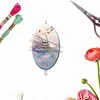 Cross Stitch Needle Suction Threader Refrigerator Magnet