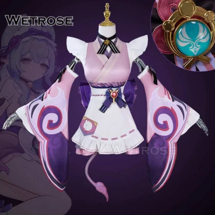[Wetrose] In Stock YumeMizuki Mizuki Genshin Impact Cosplay Costume