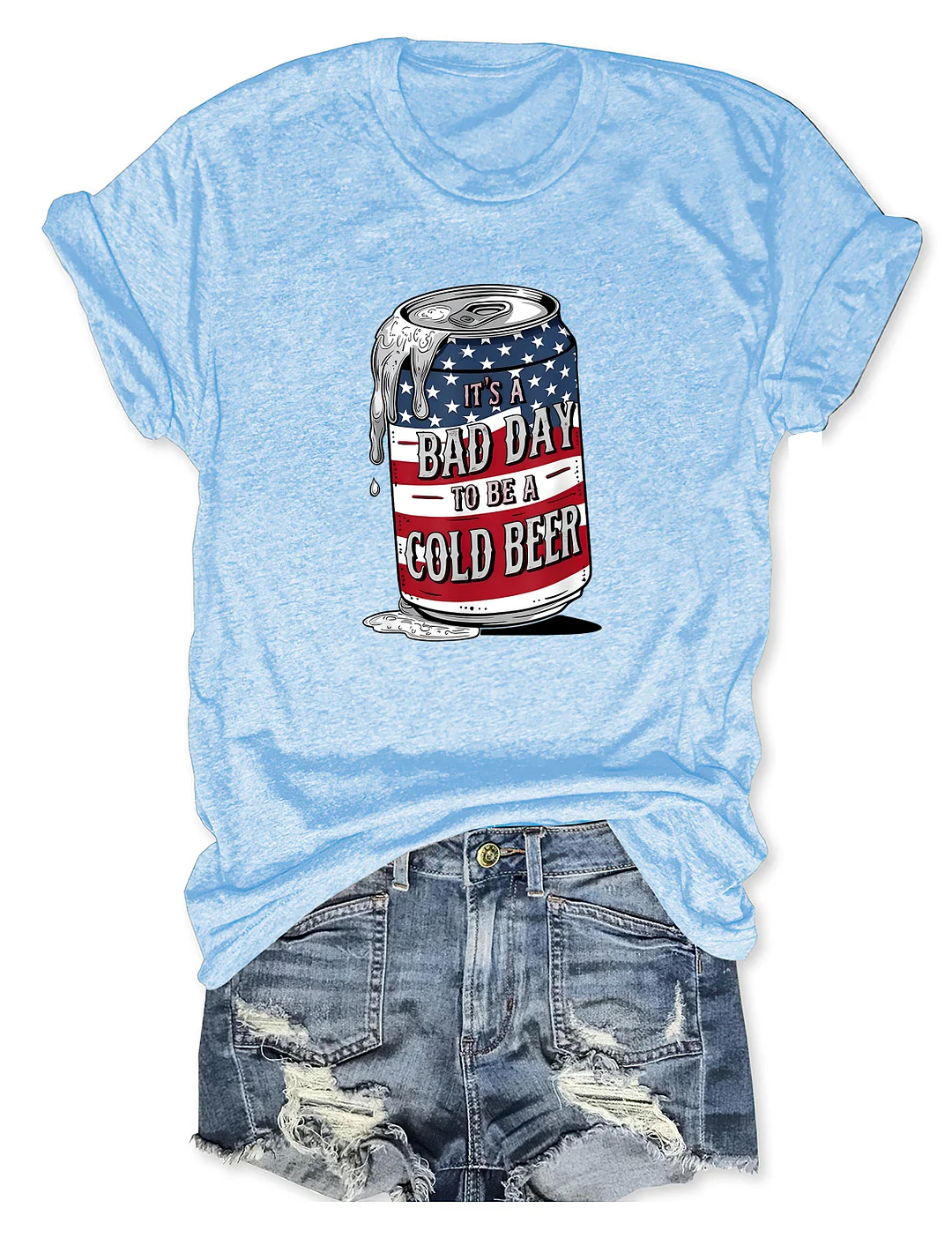  It's A Bad Day To Be A Cold Beer T-shirt