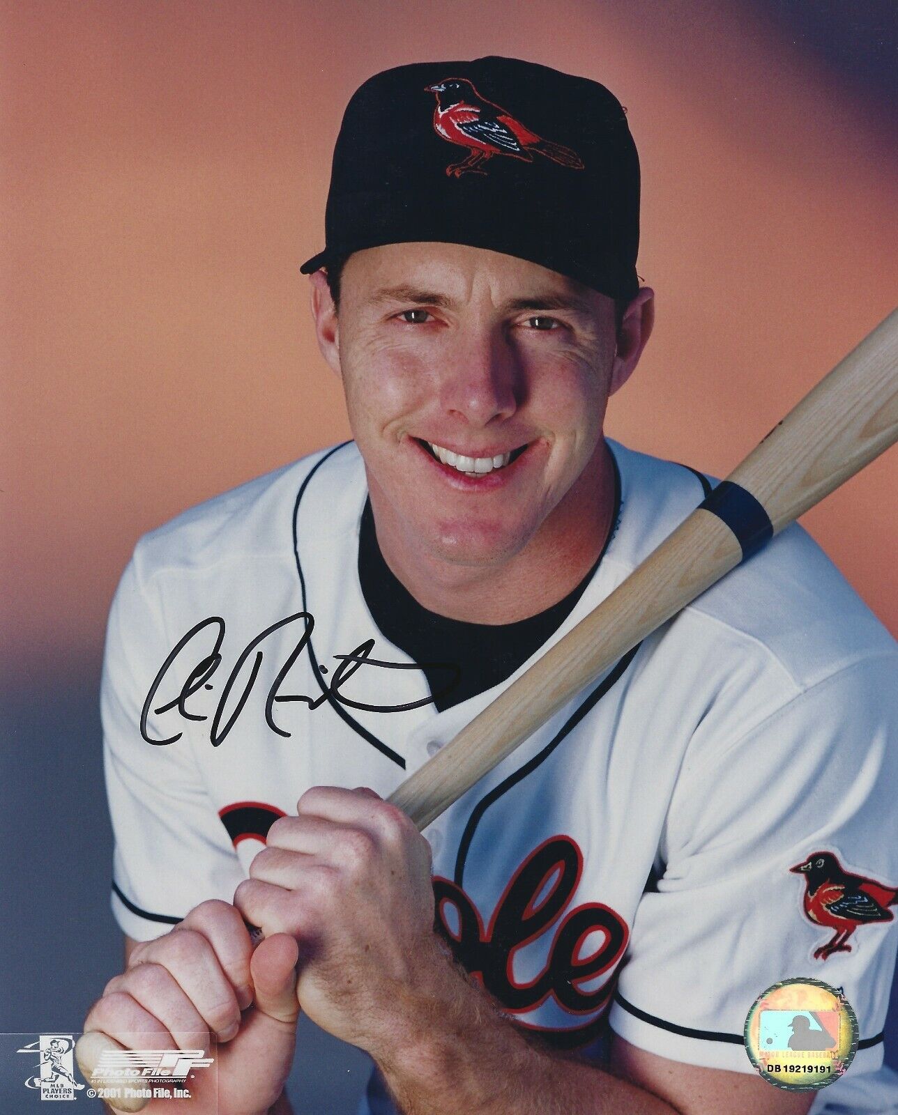 Signed 8x10 CHRIS RICHARD Baltimore Orioles Autographed Photo Poster painting- COA