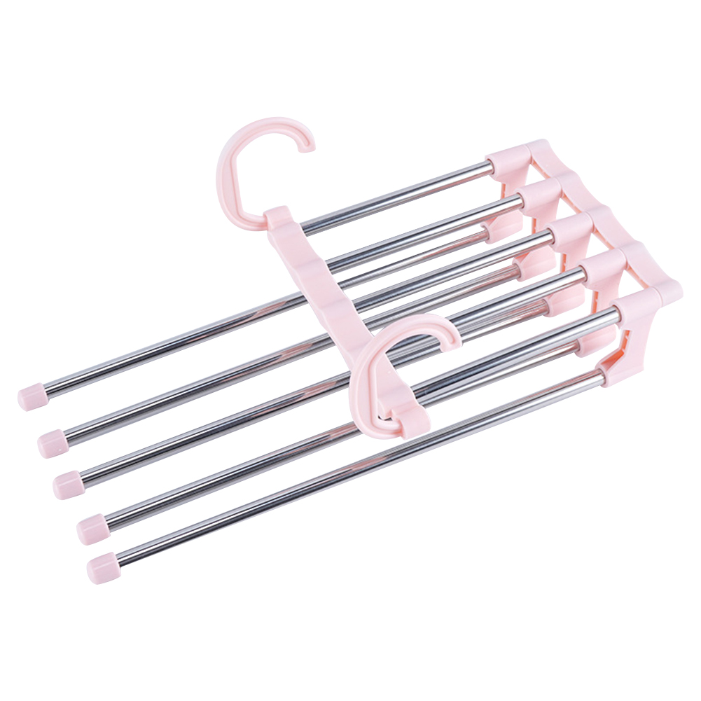 

5 Layers Clothes Hanger Pants Storage Rack Trousers Hanging Shelf Organizer, 501 Original