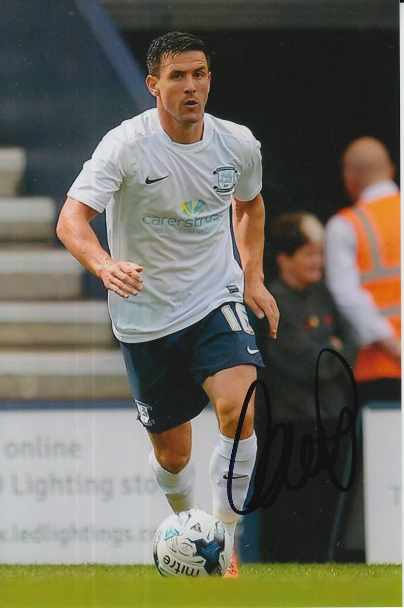 PRESTON NORTH END HAND SIGNED DAVID BUCHANAN 6X4 Photo Poster painting 1.